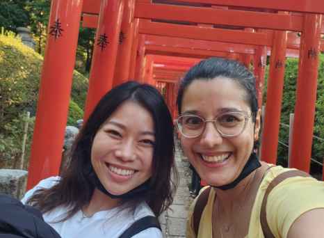 Smiles and stories beneath Japan’s iconic gates