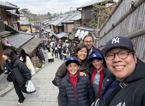 Exploring Japan’s vibrant streets with a local friend
