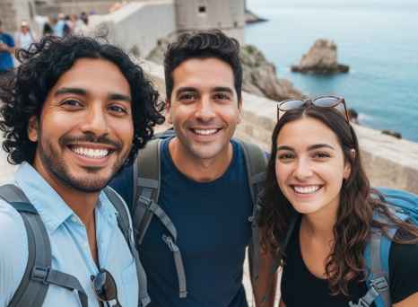 Exploring ancient walls where history meets the horizon