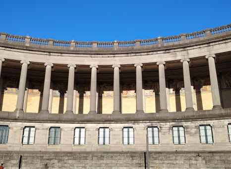 Architectural Elegance Under a Sapphire Sky
