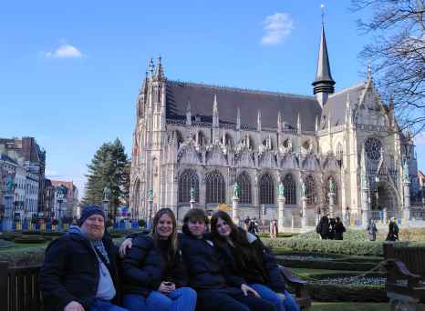 A Day of Joy by the Cathedral