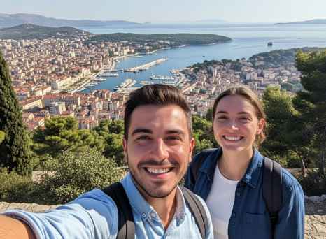 Taking In Breathtaking Views After a Scenic Climb