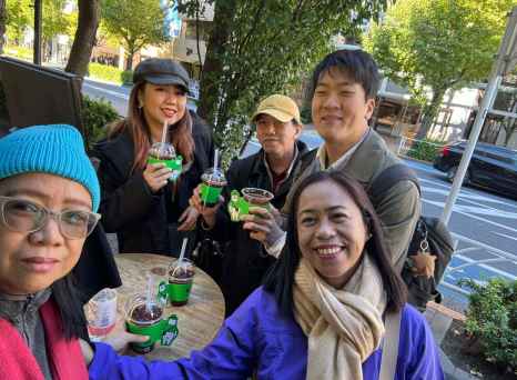 Sunny Streets and Smiling Faces: A Joyful Gathering