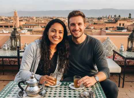 Tea With a View Over Morocco’s Timeless Rooftops