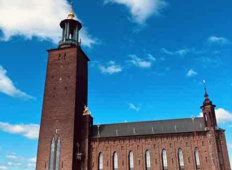 Stately Reflections: Stockholm's Crown Jewel