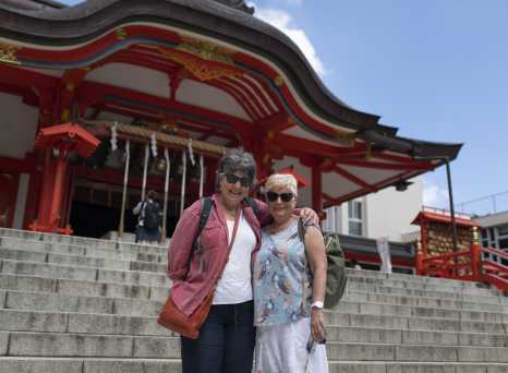 Discovering a Hidden Shrine in the City!