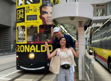 Catch the Tram – Posing by the Legendary Hong Kong Ding Ding