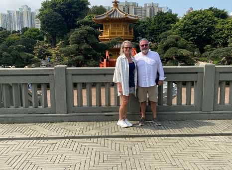 Serenity in the City – Posing at Nan Lian Garden’s Golden Pavilion