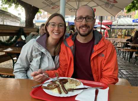 Sausages, Rain, and Smiles!