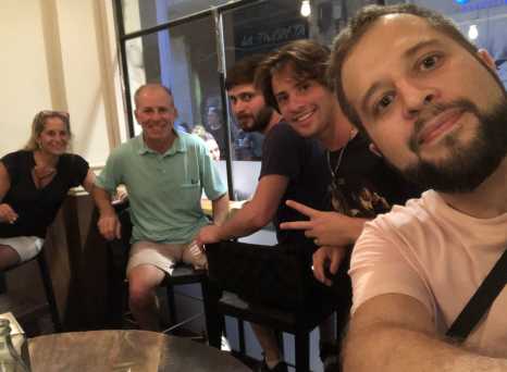 Amazing times with new friends!