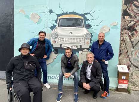 Crashing Through History at the East Side Gallery!