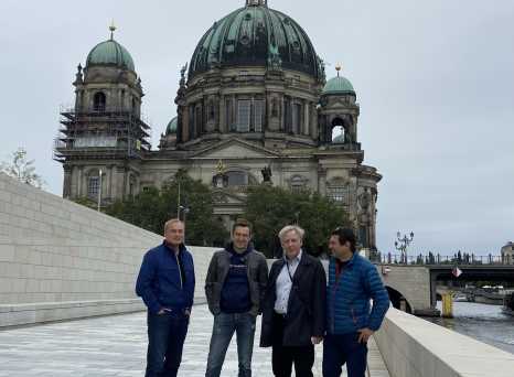 Contemplative Stroll by the Berliner Dom