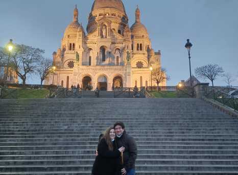 Romantic Montmartre Evenings Under the Basilica Lights