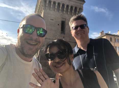 Sunny Hellos from Historic Palermo Streets