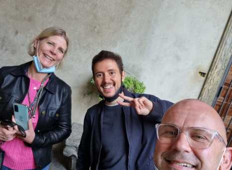 Historic Courtyards and Happy Encounters in Sorrento