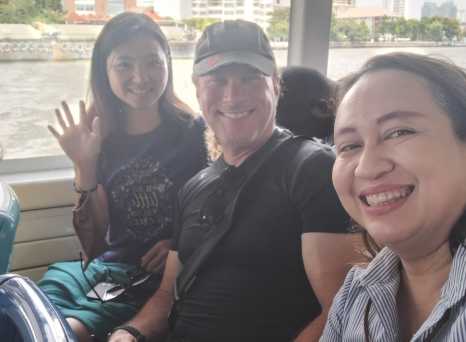 River breeze and good vibes on a Thai ferry ride