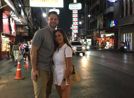 Evening lights and easy smiles on a Thai night out