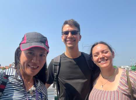 Bright skies and happy snapshots during a Thai escape