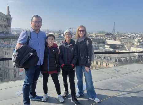 Family Adventures Over Rooftop Views