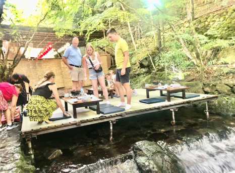 A Tranquil Streamside Gathering