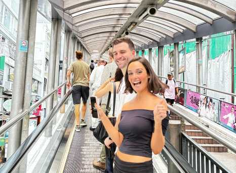 Upward Adventures: Capturing Happiness