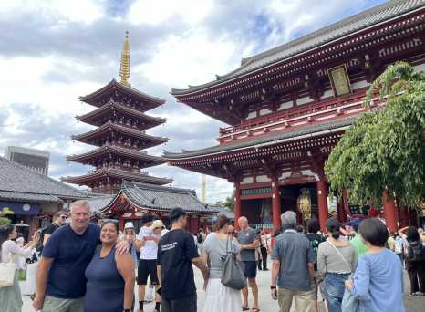 Connecting Cultures: A Vibrant Day at the Temple Grounds