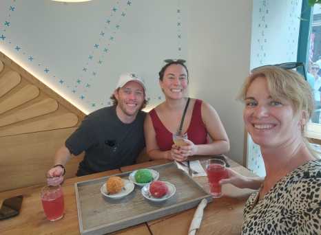 Savoring Sweet Moments with Friends