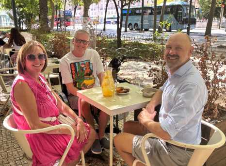 Afternoon Joy Under the Trees