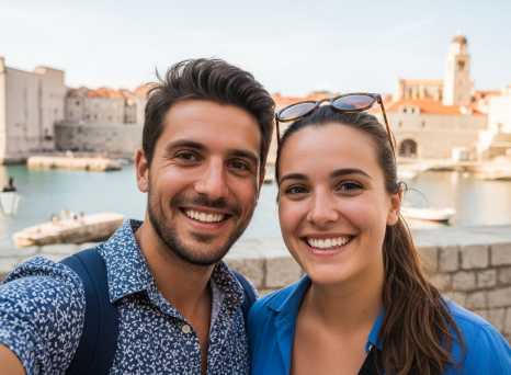 Soaking Up Warm Breezes and Storybook Harbor Views