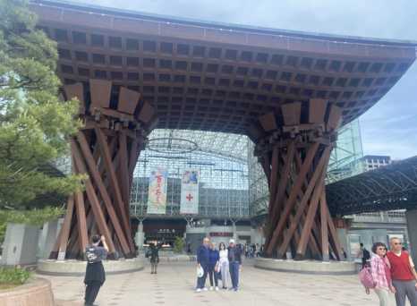Journey Through the Majestic Wooden Portal
