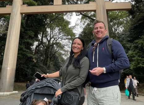Smiles and Sunshine at the Sacred Archway