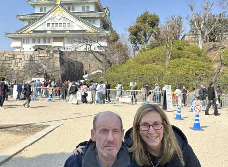 Journey to Osaka Castle: A Day of Smiles and History