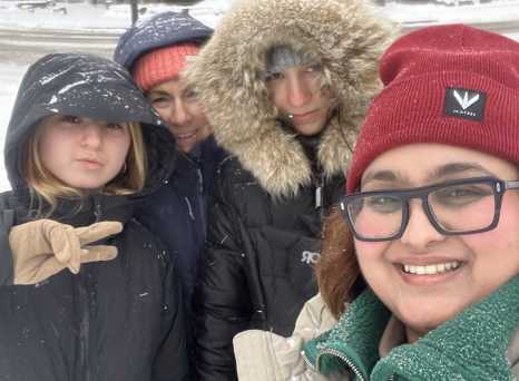 A Winter Wonderland Selfie Adventure