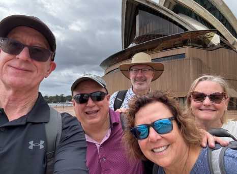 Adventure Awaits: A Joyful Gathering by the Opera House