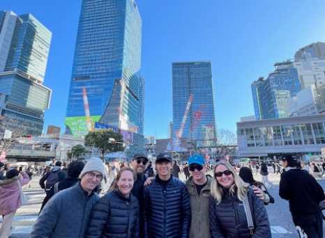 Embracing Adventure Under Tokyo's Skyscrapers