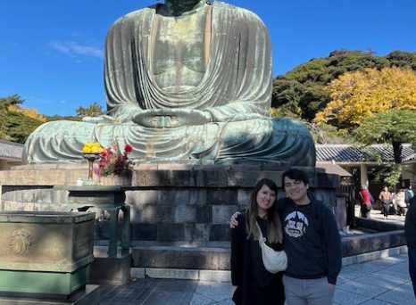 Serenity Under the Watchful Eye of Buddha