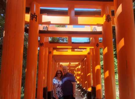 Under the Endless Orange Arches: A Journey Together