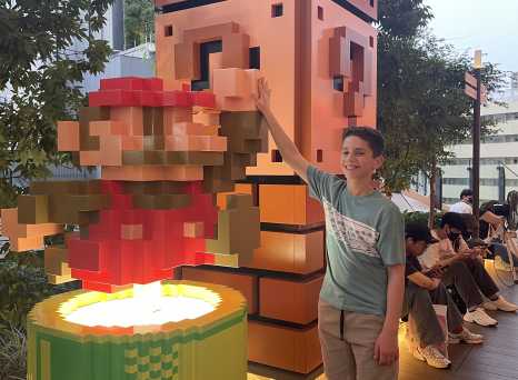 A Playful High-Five with Pixel Magic