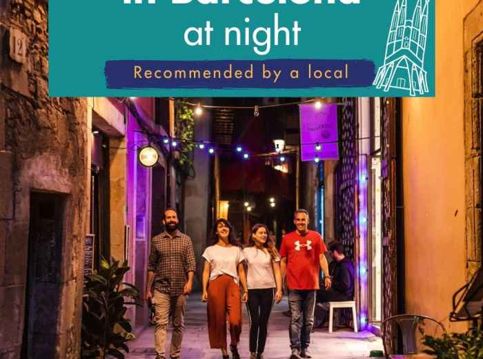 Best things to do in Barcelona at Night