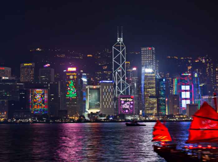 The million-dollar view of Victoria Harbour