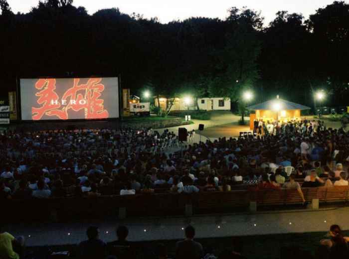 Open air cinema