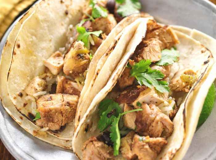 And feasting on Mexican food