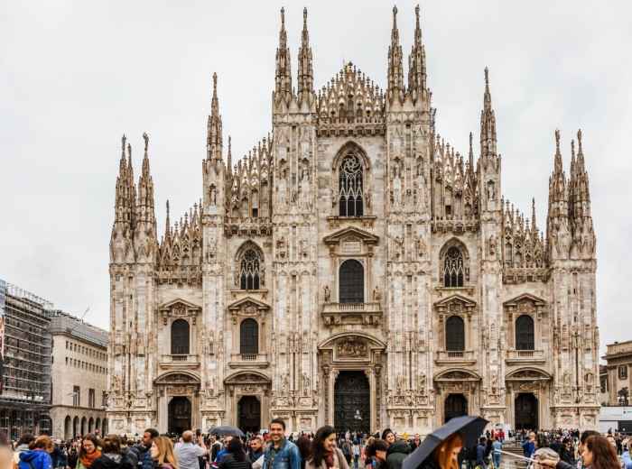Visit the world-famous Milan Duomo