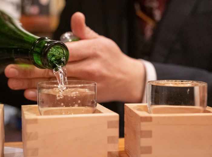 Late-night treats from Parfait, coffee, liquor, Sato