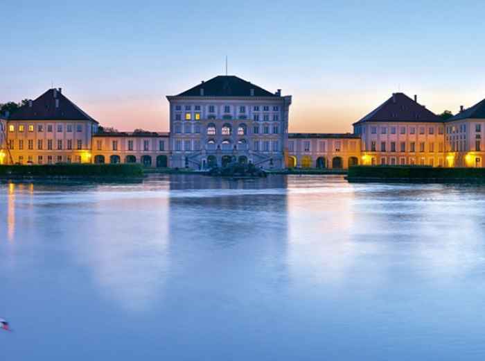 Night Nymphenburg Palace