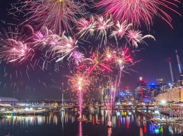 Watch the Darling Harbour fireworks