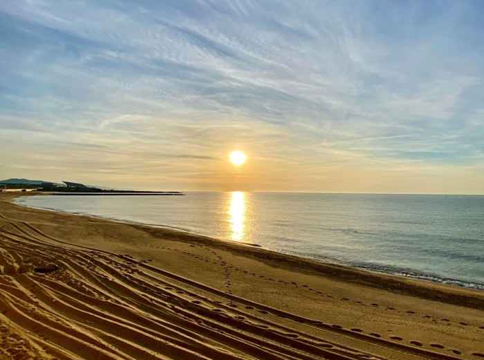 Watch a Sunrise from the Beach