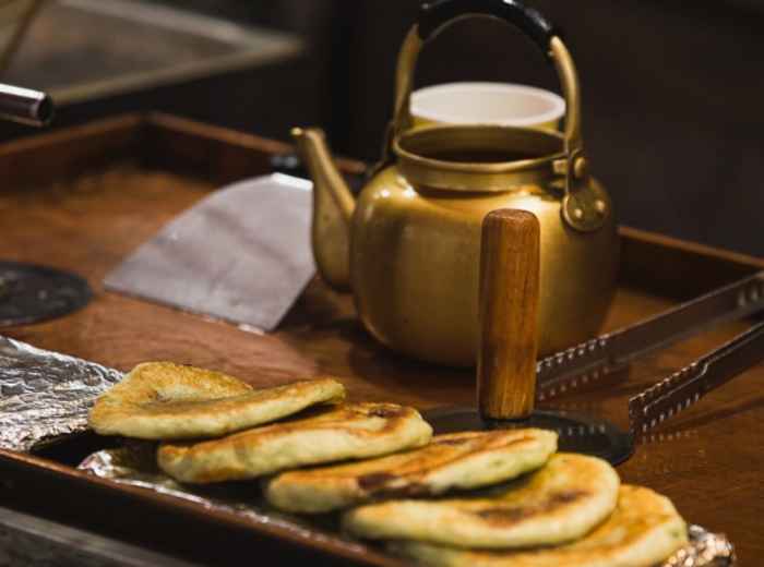 Sunhee Mung Bean Pancake at Gwang Jang Market