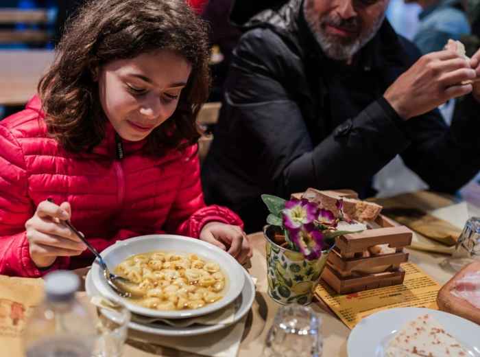 Lunch at Trattoria Casa Mia