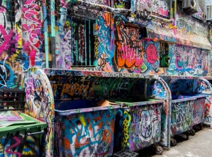 Discover the laneways: street art central